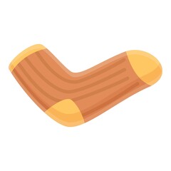 Father sock icon. Cartoon of father sock vector icon for web design isolated on white background