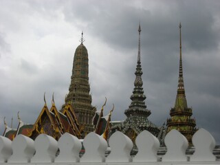 Fototapeta premium View of the teamples