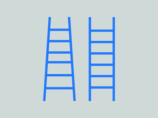 Simple Ladder Icon. climb icon vector
