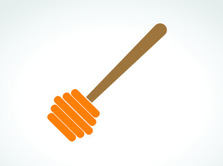 Honey Dipper icon vector