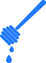 Honey Dipper icon vector