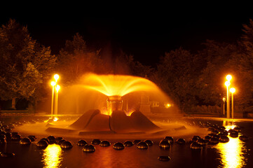 Singende Fontäne in Marienbad