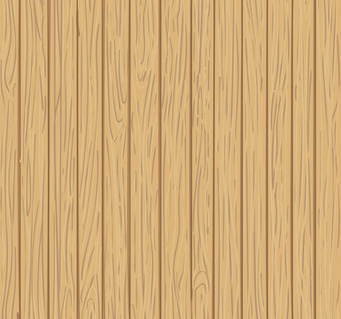 Light wooden planks texture vector background