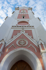 Obraz premium Building of the Protestant Church in Samara - St. George's Church