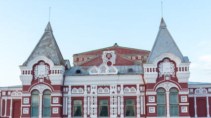 Samara. Building of the Samara academic drama theater named after M. Gorky