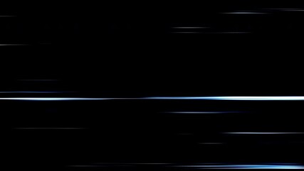 2D motion video. Motion with speed. The light that runs through the night.