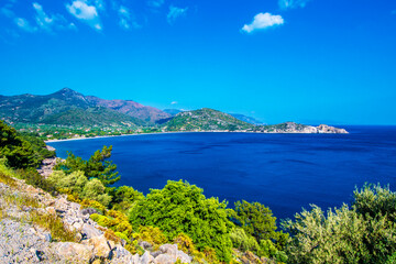 Obraz premium Mesudiye Beach view in Datca Peninsula of Turkey