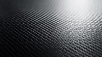 Carbon future material pattern background. 3D rendering