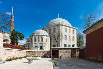 Fototapeta na wymiar Inside Mosque Museum at Istanbul, Turkey in Istanbul,Turkey.
