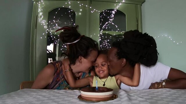 happy birthay for multi ehtnic family