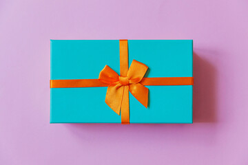 Christmas New Year birthday valentine celebration present romantic concept. Simply minimal design...