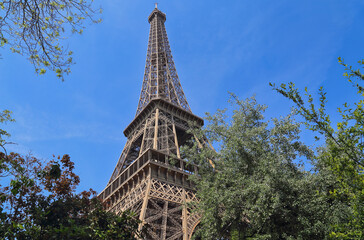 The Eifel tower in Paris, France