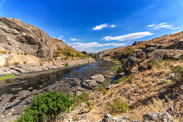 mountain river in the mountains