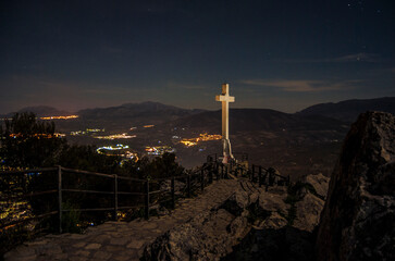 Cruz del Castillo de Santa Catalina Jaén/Cross of the Castle of Santa Catalina Jaén