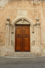 Fototapeta na wymiar Iglesia Arciprestal de Santiago, Villena, Alicante