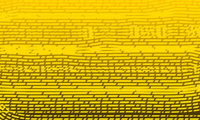 Fortuna gold background with hand drawn abstract brush, dark gold background.