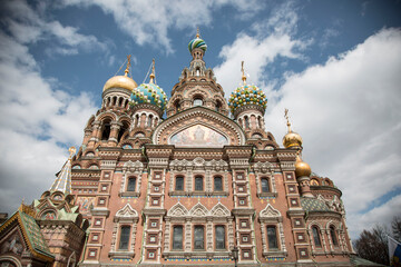 Church of the Savior on Spilled Blood, Saint Petersburg, Russia.