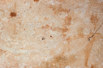 Texture of old paper with dirt stains, spots, wrinkle, grunge vintage background