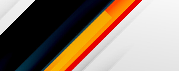 Geometric abstract backgrounds with shadow lines, modern forms, rectangles, squares and fluid gradients. Bright colorful stripes cool backdrops