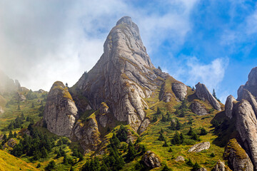 Fototapeta na wymiar Ciucas massif, Romania