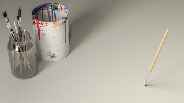 items needed to paint in oil