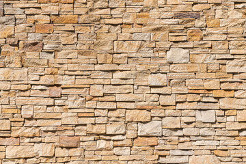 wall from stone for background