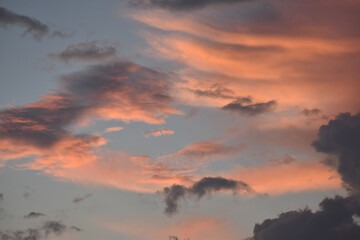 clouds at sunrise