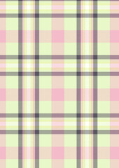 Plaid material, Seamless Pattern, Vector sketch