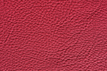 Abstract background of seamless red leather texture