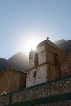 Historic religious building, Colca Canyon, Peru