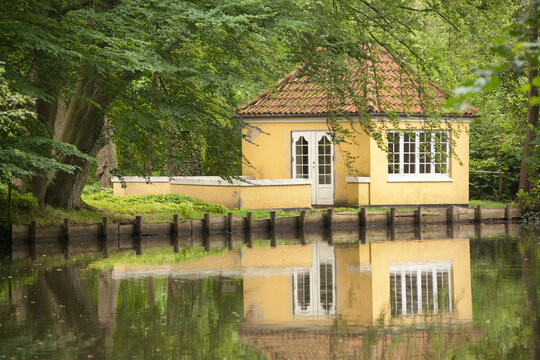 Odense River, Munke Mose Park, Odense, Denmark