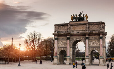 Arc de Triomphe du Carrousel, Paris, France