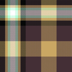 Plaid material, Seamless Pattern, Vector sketch
