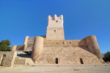 Fototapeta na wymiar Castillo de la Atalaya, Villena, Alicante