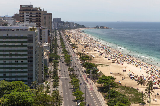 Avenida Vieira Soutoi Ipanema, Rio de Janeiro, Brazil