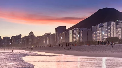 Printed roller blinds Copacabana, Rio de Janeiro, Brazil Copacabana, Rio de Janeiro, Brazil