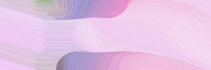 abstract artistic banner with pastel pink, pastel purple and light pastel purple colors. fluid curved lines with dynamic flowing waves and curves for poster or canvas