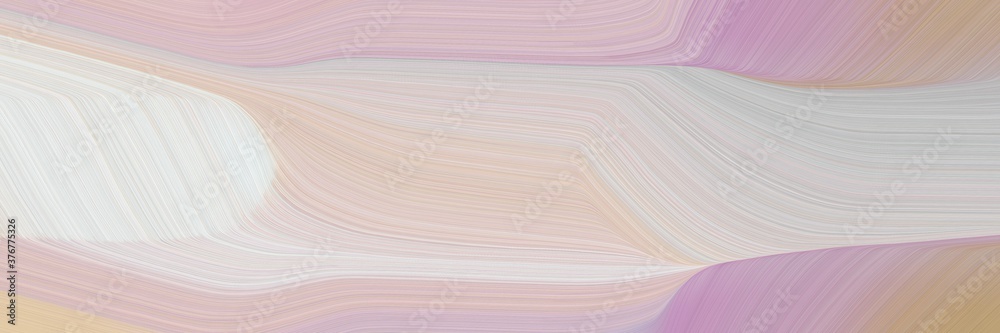 Leinwandbilder abstract decorative designed horizontal header with pastel gray, lavender and pastel purple colors. 
