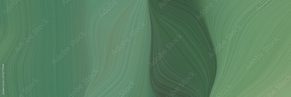 Leinwandbilder abstract artistic header design with dim gray, dark slate gray and gray gray colors. fluid curved fl