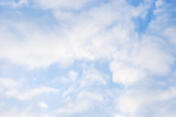 blue sky clouds background. conceptual backdrop