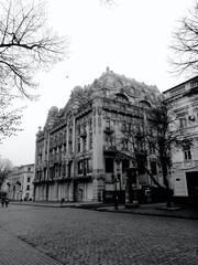 old street in warsaw