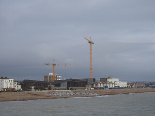 Sea and city view