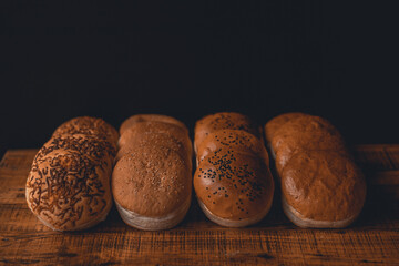 Pan artesanal, pan hamburguesa