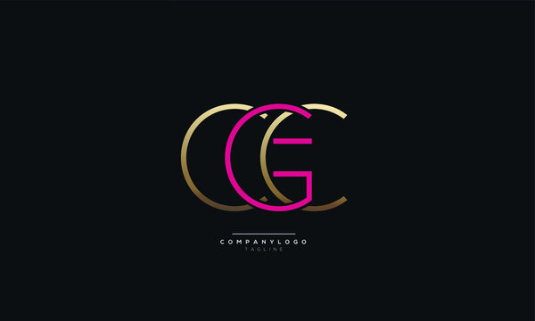 CGC Letter Business Logo Design Alphabet Icon Vector Monogram