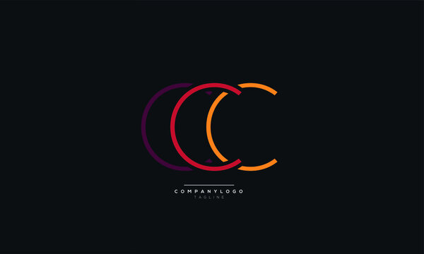 Letter CCC Business Logo Design Alphabet Icon Vector Monogram
