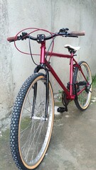 Naklejka na ściany i meble bicycle in the street