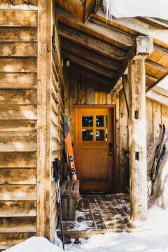 Entrance of OPUS Hut