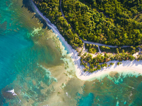 Aerial view of Dominican Republic