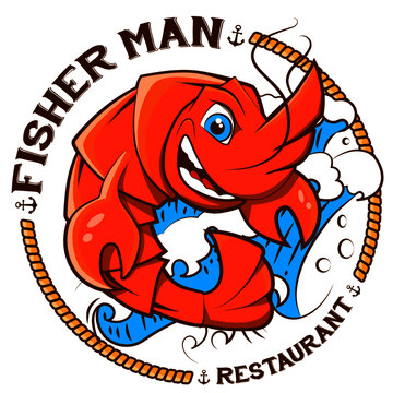 Logotipo Restaurante De Mariscos