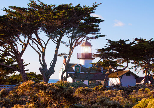 View of Point Pinos Lighthouse